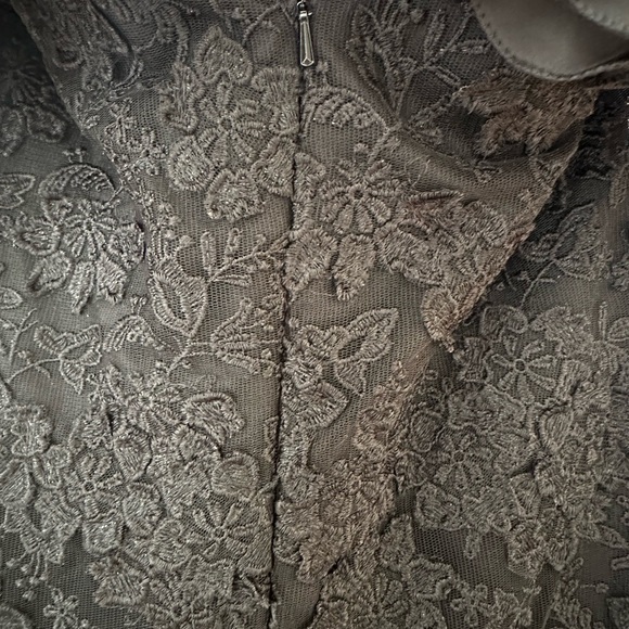 New Designer Black Dress. Montage by Mon Cheri - Picture 8 of 14